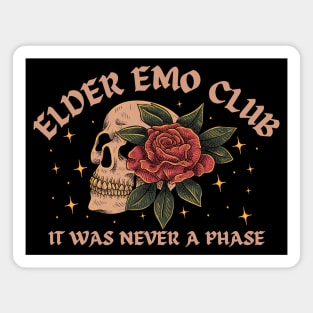 Elder Emo Club Magnet